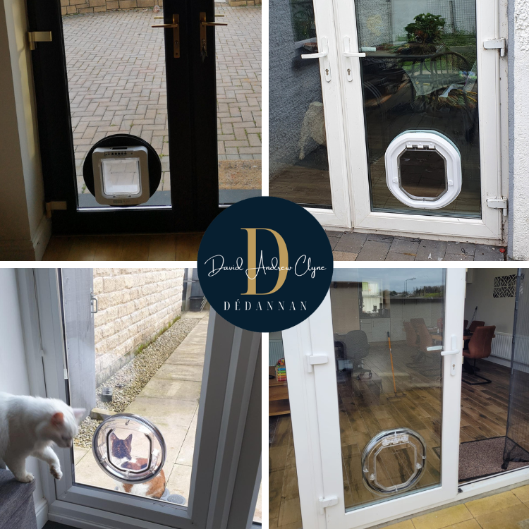 cat flaps, cat doors, entry for cats to house, let cats in a cat flap, dog doors for glass and windows wooden doors